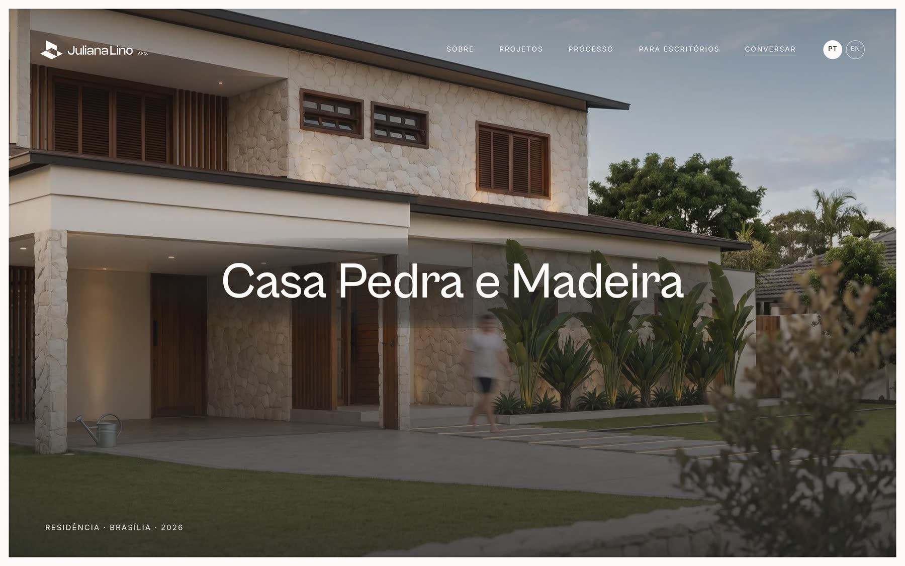 Casa Pedra e Madeira project page