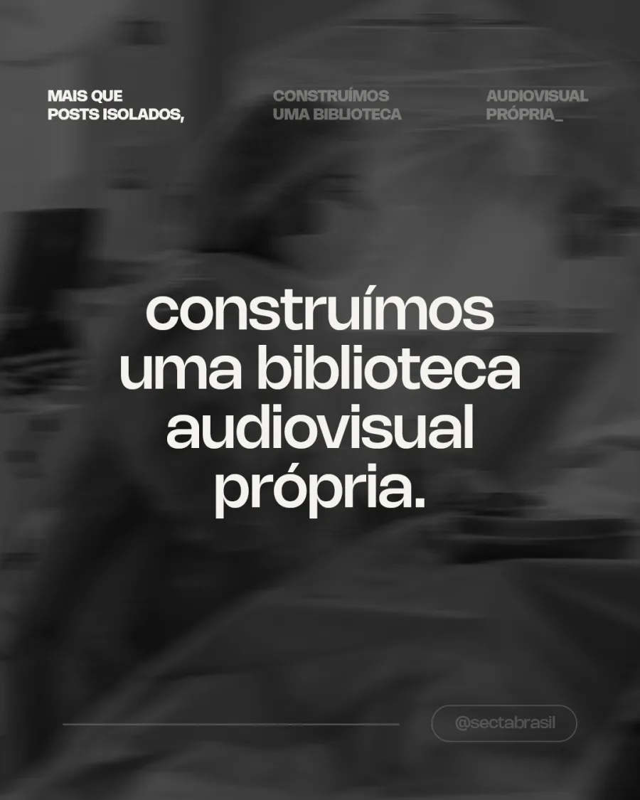 Construímos uma biblioteca audiovisual própria and Comunicação científica com responsabilidade frames
